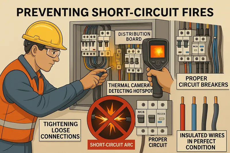 Preventing Short Circuit Fires