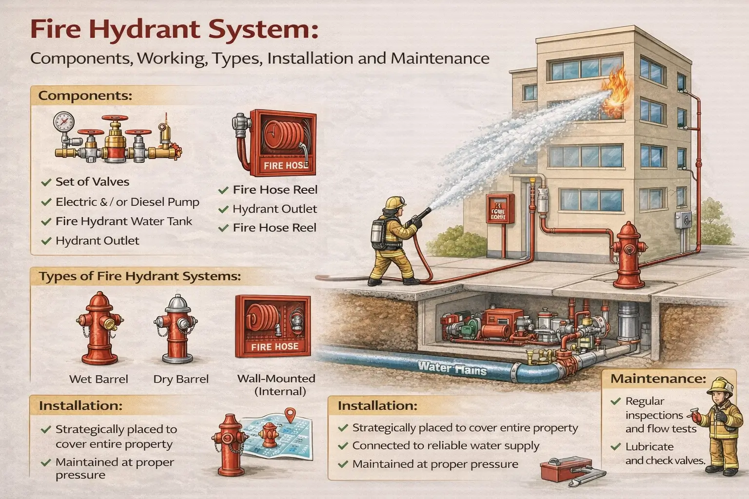 Fire Hydrant System