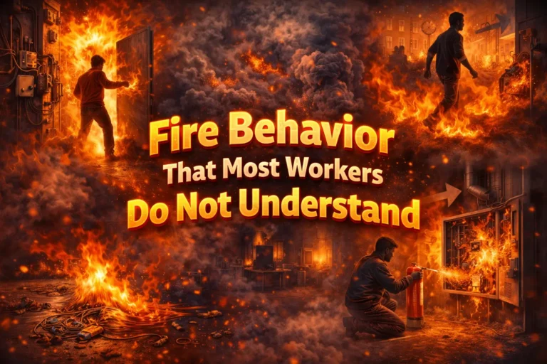 Fire Behavior That Most Workers Do Not Understand