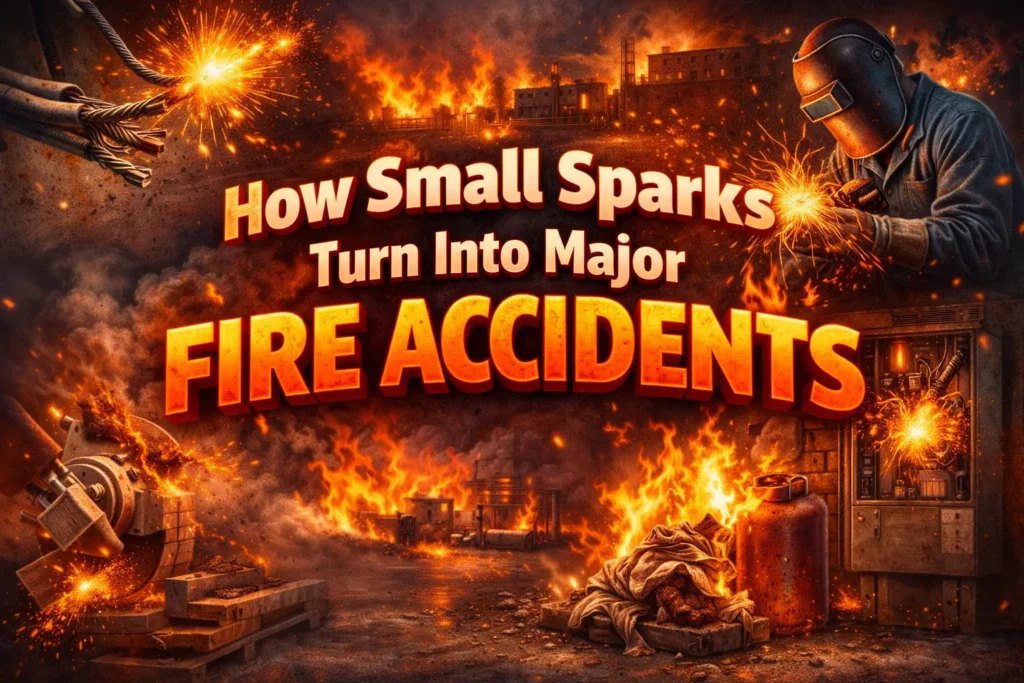 How Small Sparks Turn Into Major Fire Accidents