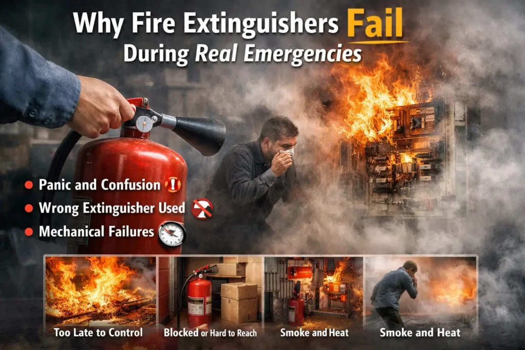 Why Fire Extinguishers Fail During Real Emergencies