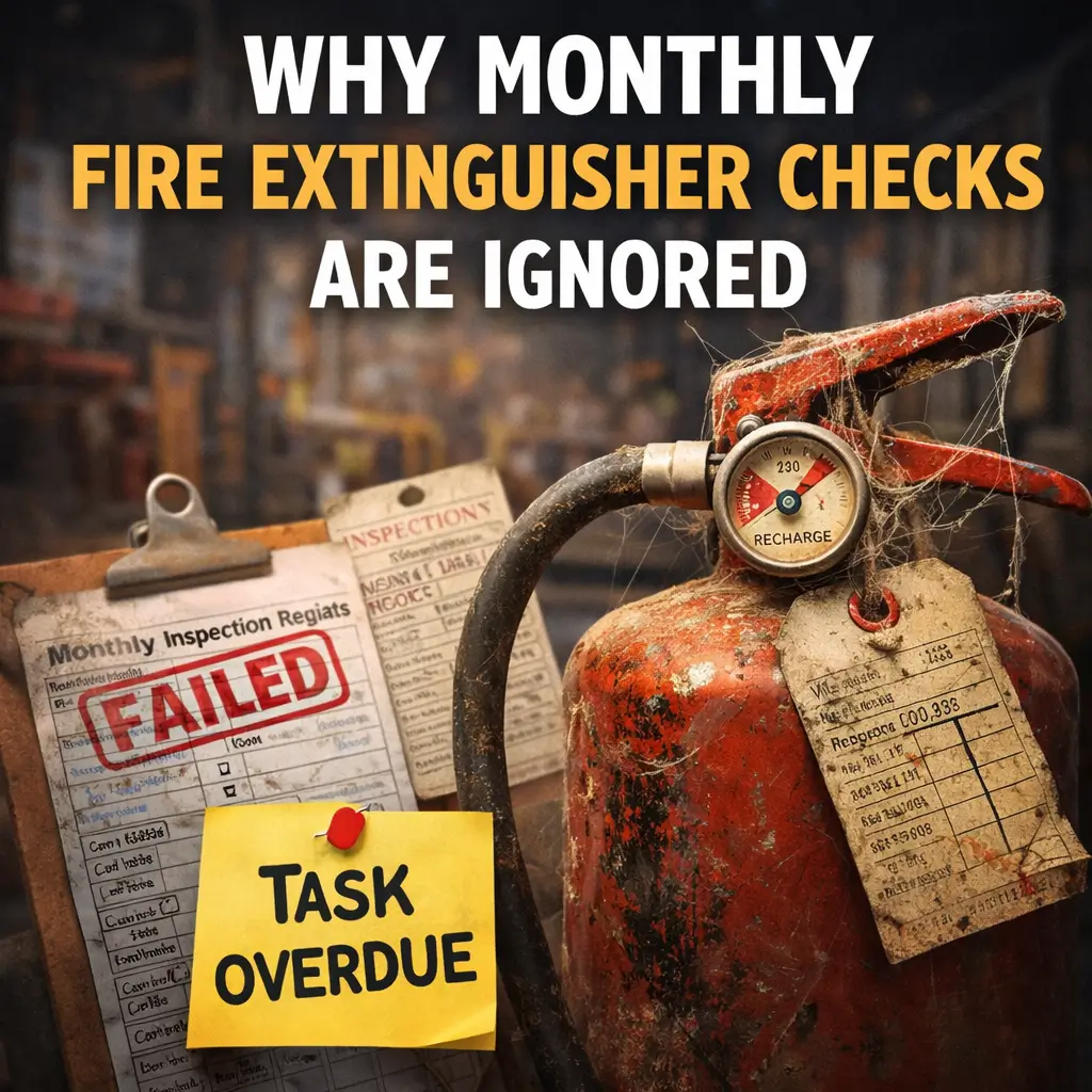 Why Monthly Fire Extinguisher Checks Are Ignored