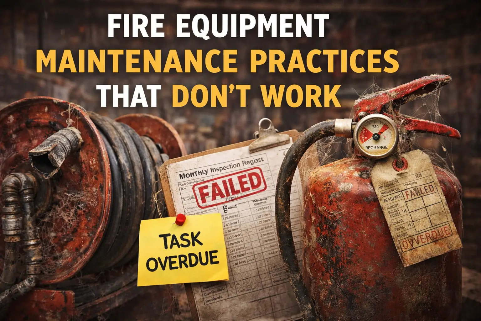 Fire Equipment Maintenance Practices That Don’t Work